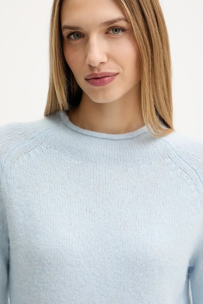 maglione con lana C_Fesperanasy colore blu 50548930 miniatura 4