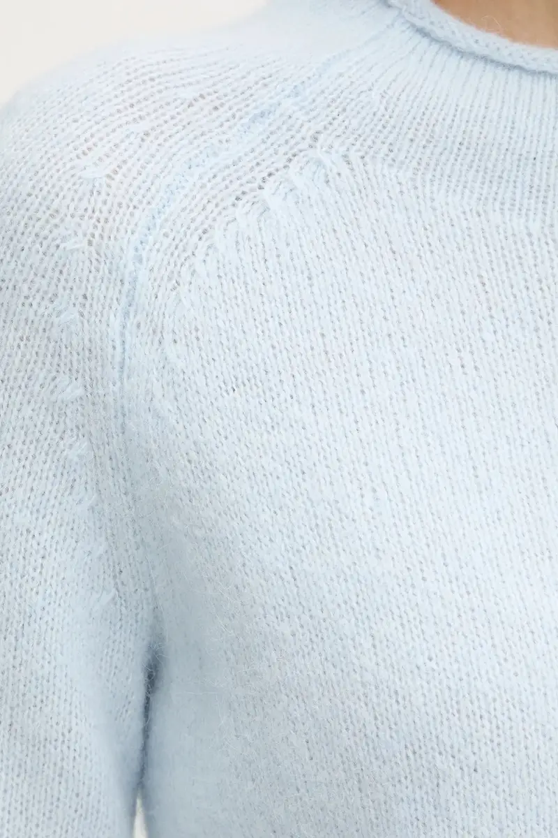 maglione con lana C_Fesperanasy colore blu 50548930 miniatura 5