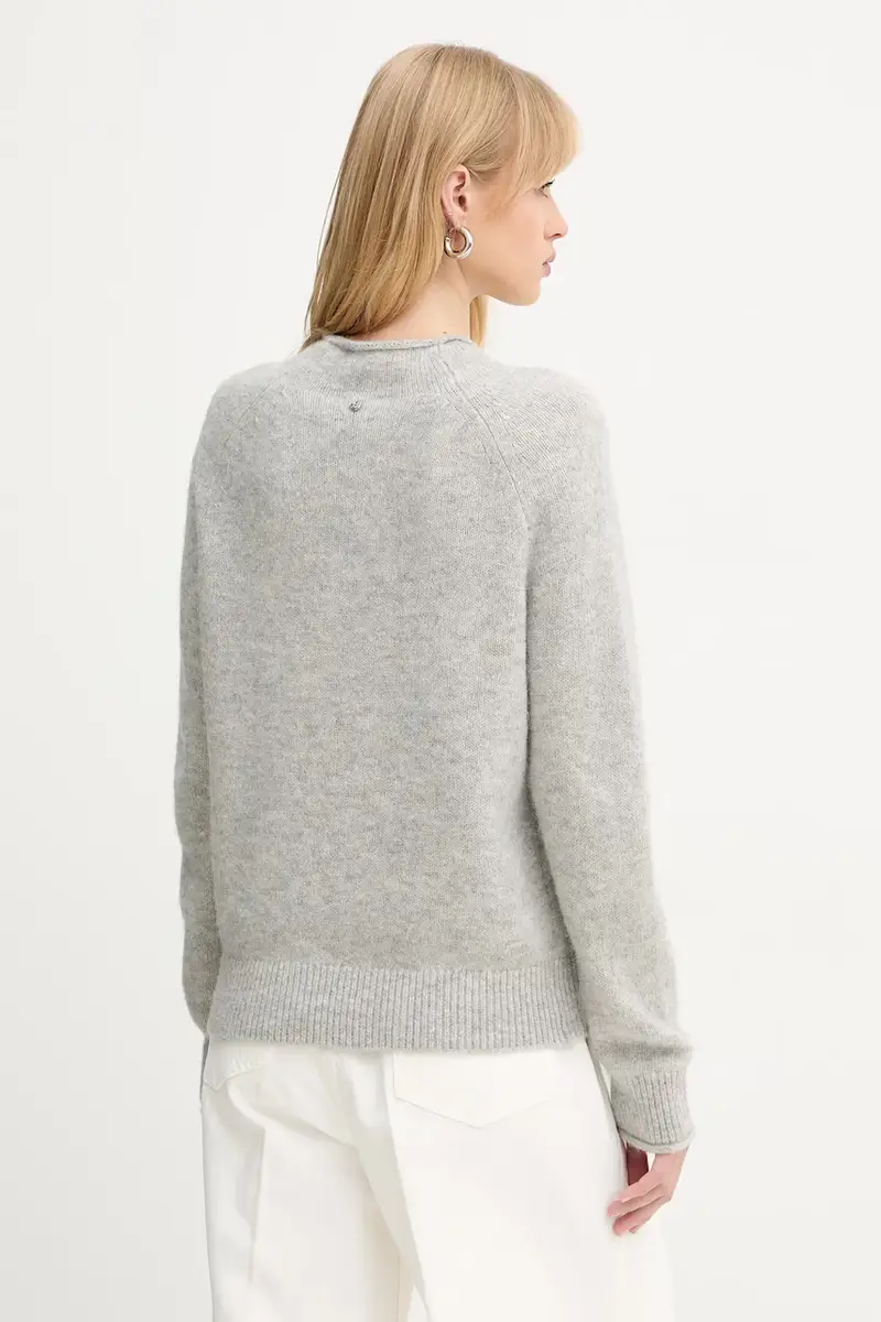 maglione con lana C_Fesperanasy Grigio miniatura 3