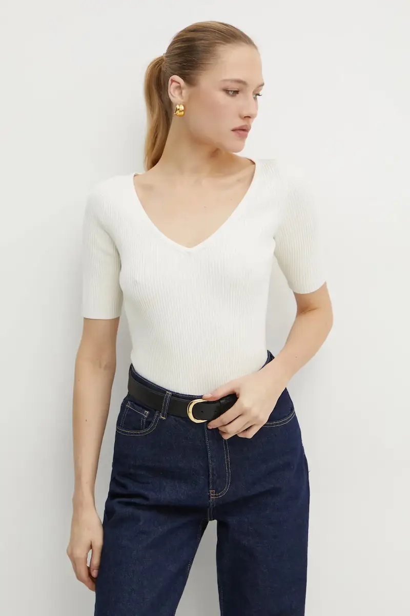 maglione donna colore beige 50534829