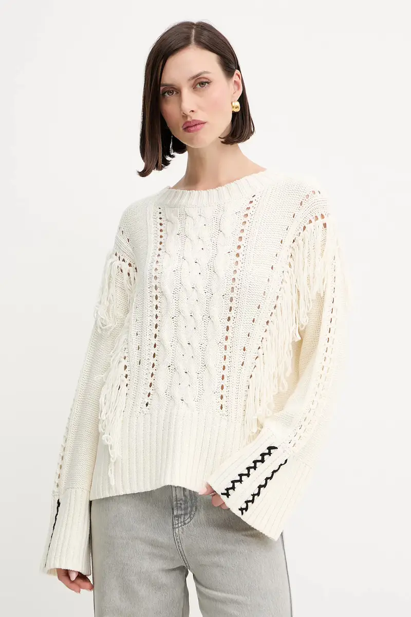 maglione donna colore beige 50543949