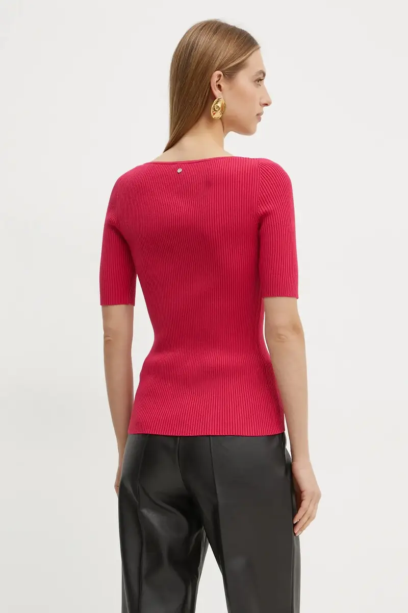 maglione donna colore rosa 50534829 miniatura 3