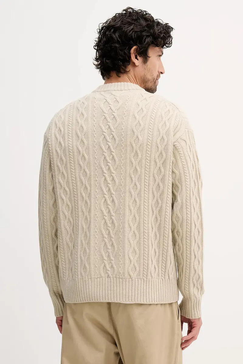 maglione in lana Kableto Beige miniatura 3