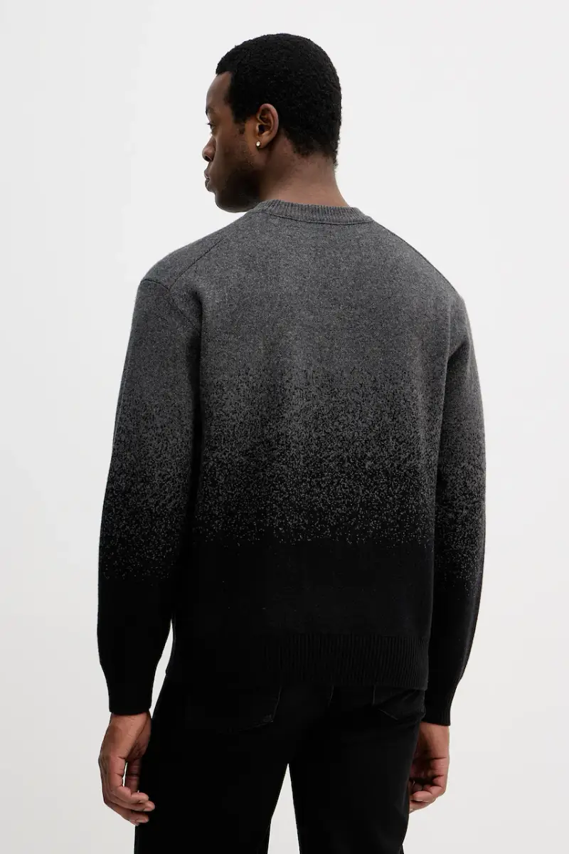 maglione in lana Kalbrush uomo colore grigio 50548701 miniatura 3