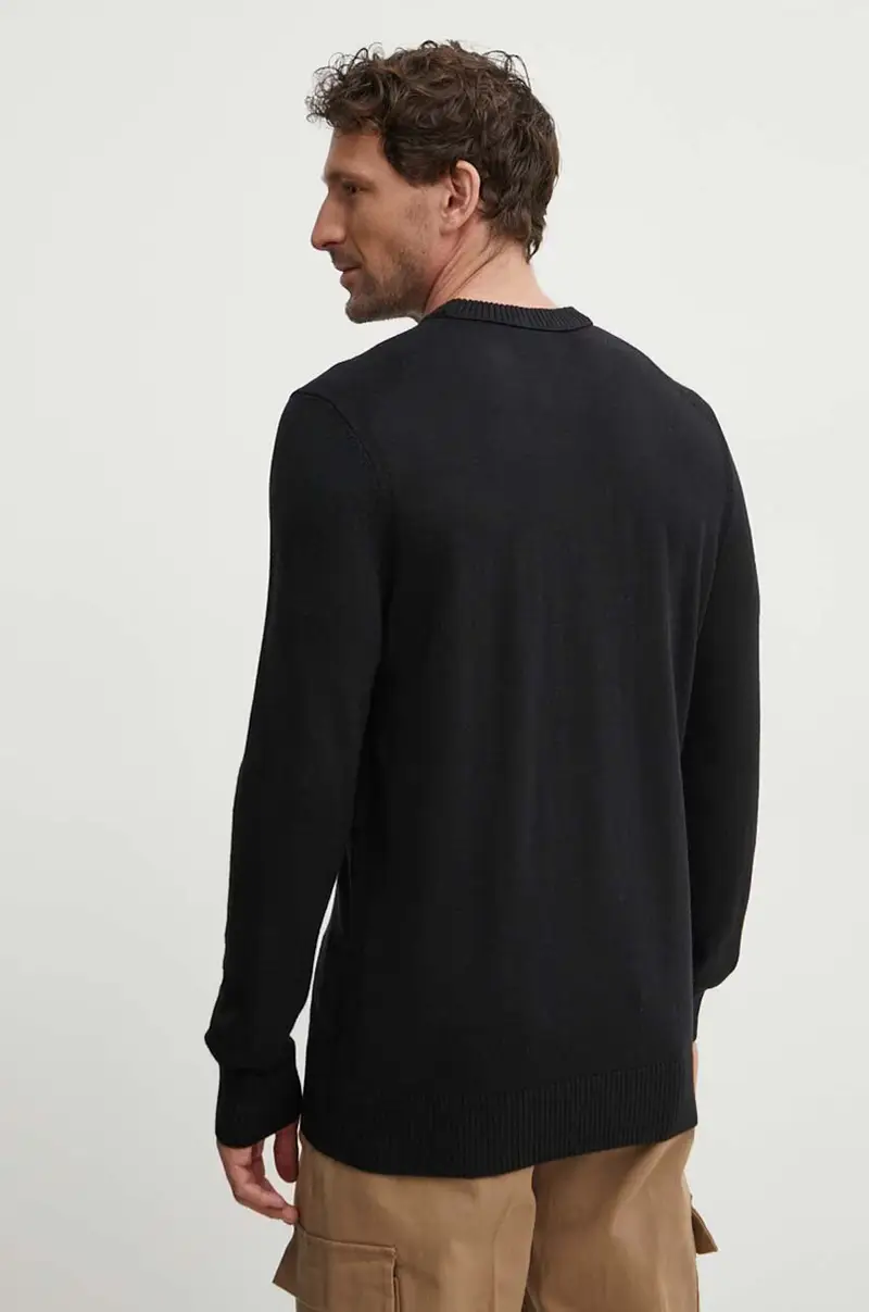 maglione in lana uomo colore nero 50501762 miniatura 2