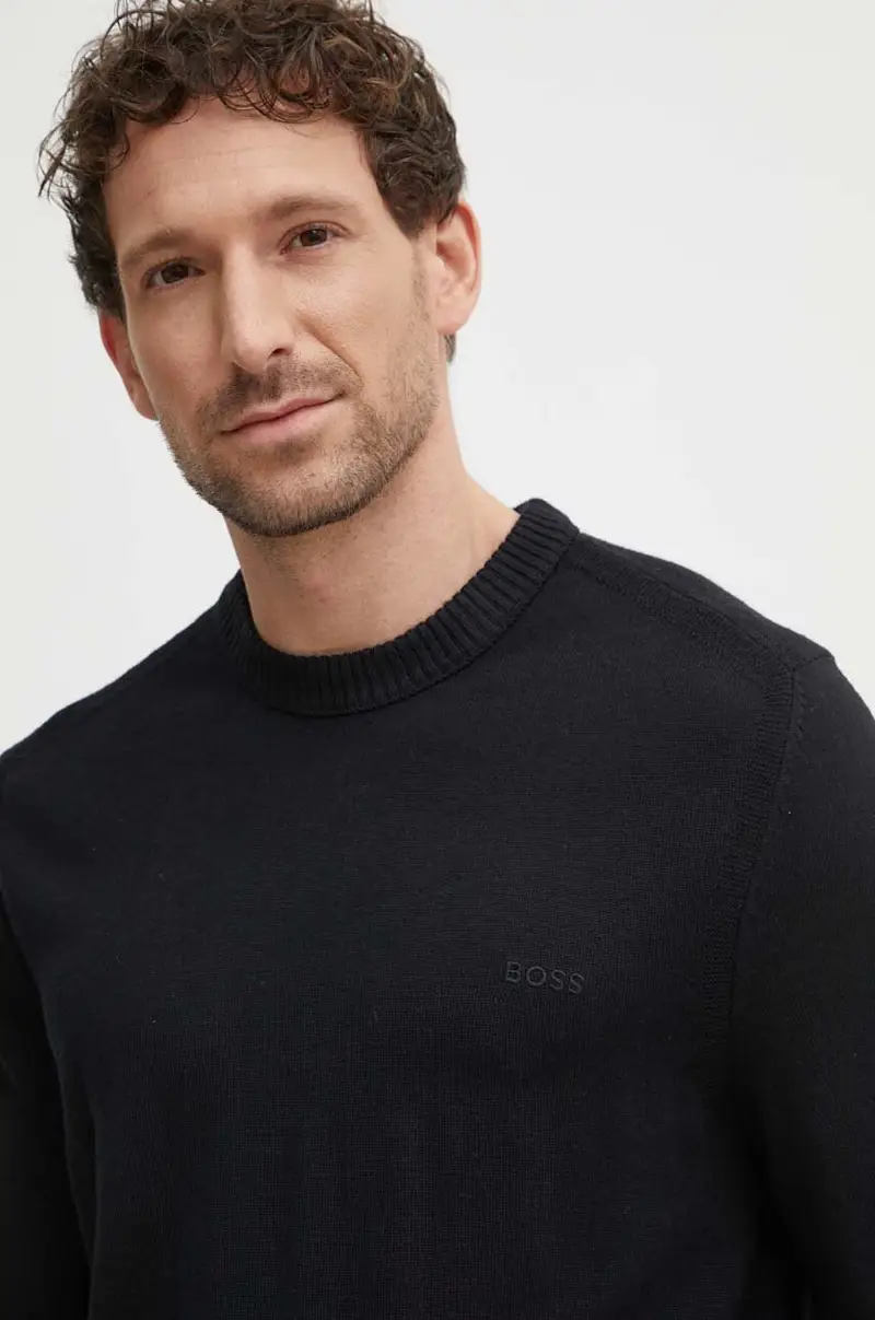 maglione in lana uomo colore nero 50501762 miniatura 3