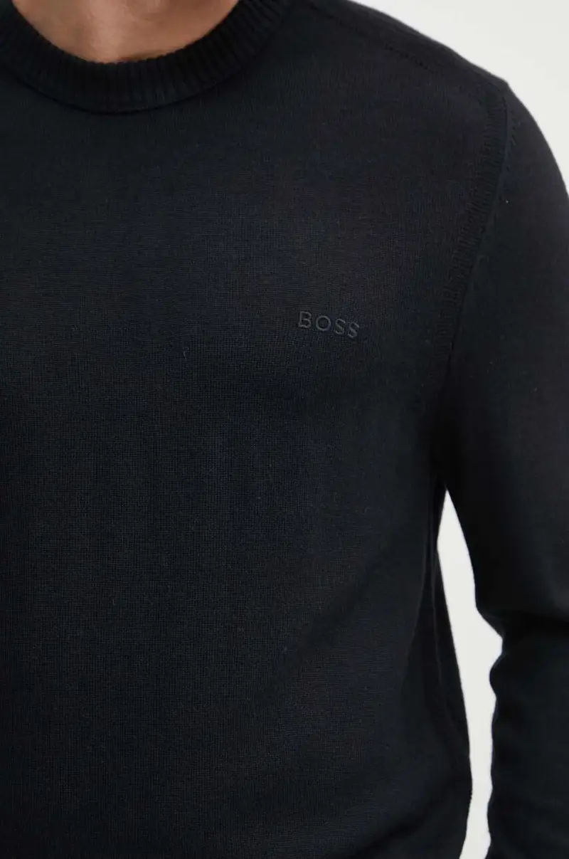 maglione in lana uomo colore nero 50501762 miniatura 4