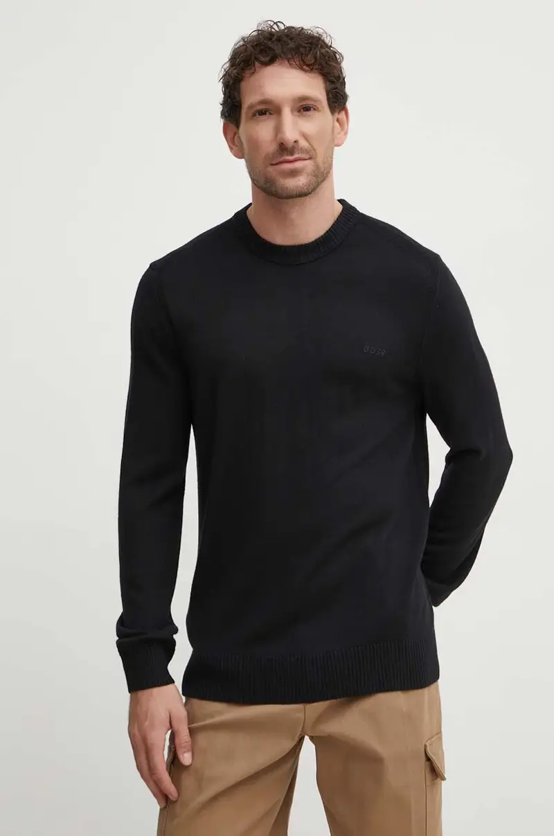 maglione in lana uomo colore nero 50501762