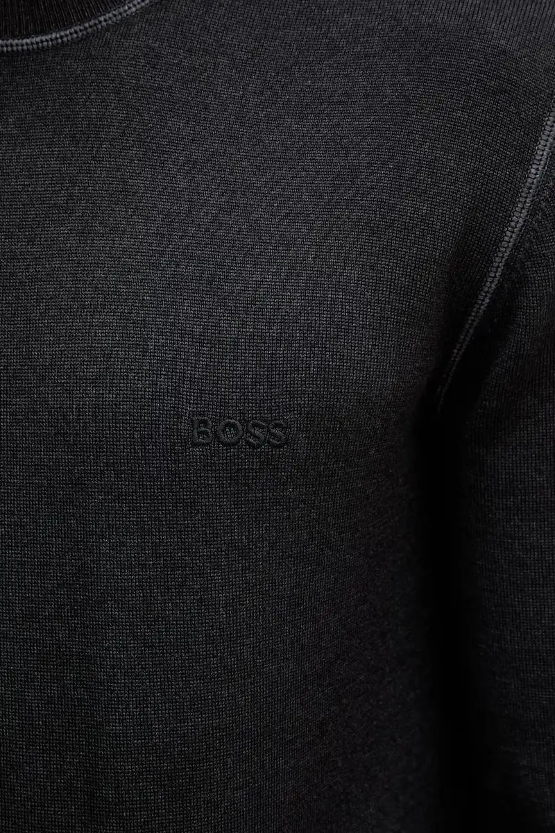 maglione in lana uomo colore nero 50550534 miniatura 5