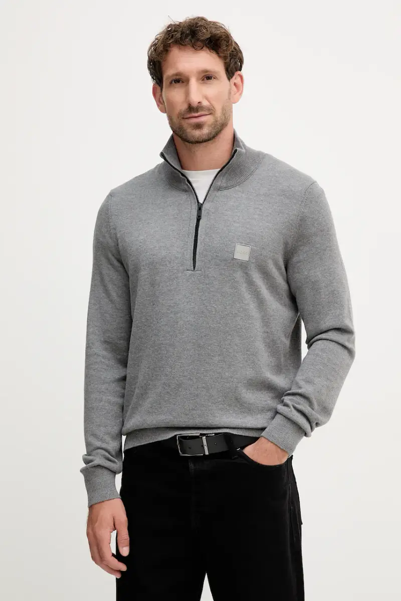 maglione in misto lana Kanobix_S uomo colore nero 50527585 Grigio