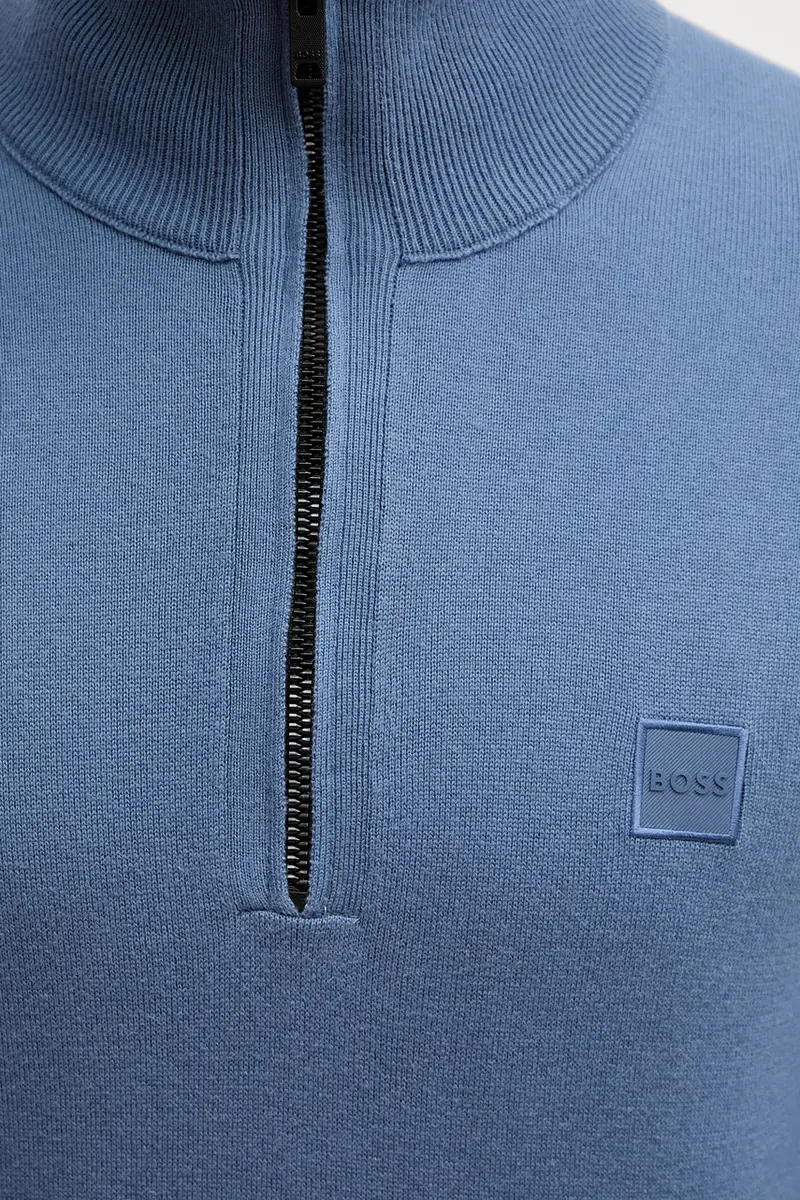 maglione in misto lana Kanobix_uomo colore nero 50527585 Blu miniatura 5