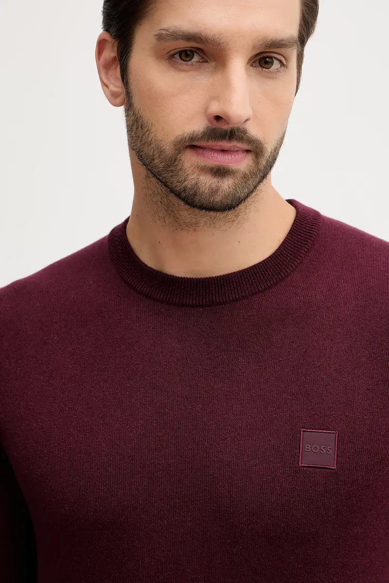 maglione in misto lana Kanovano_uomo colore blu navy 50527583 Granata miniatura 4