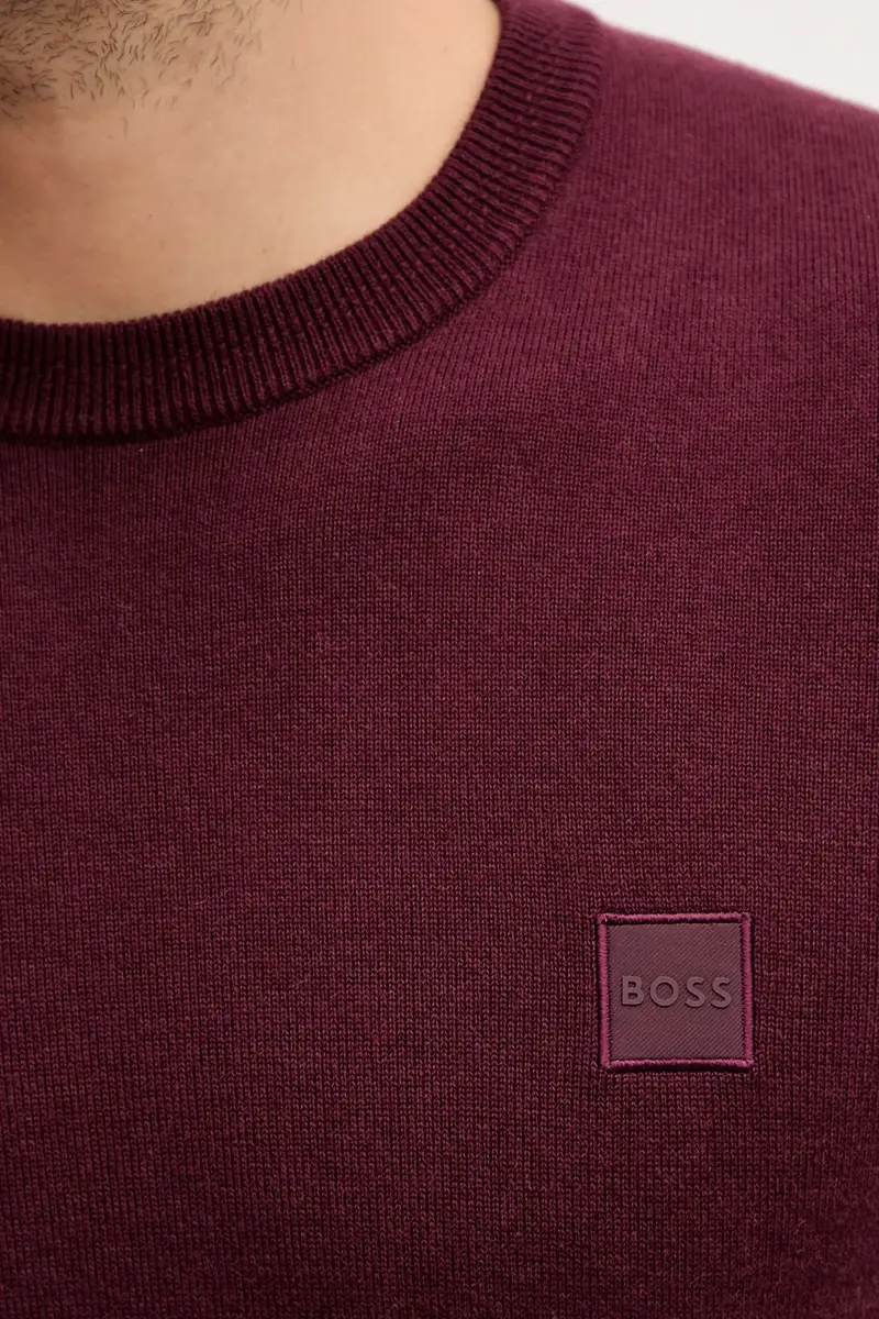 maglione in misto lana Kanovano_uomo colore blu navy 50527583 Granata miniatura 5