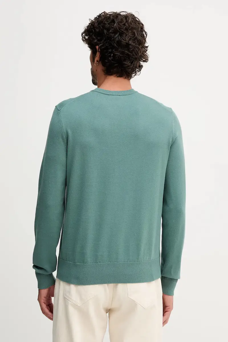 maglione in misto lana uomo colore blu navy 50527583 Turchese miniatura 3