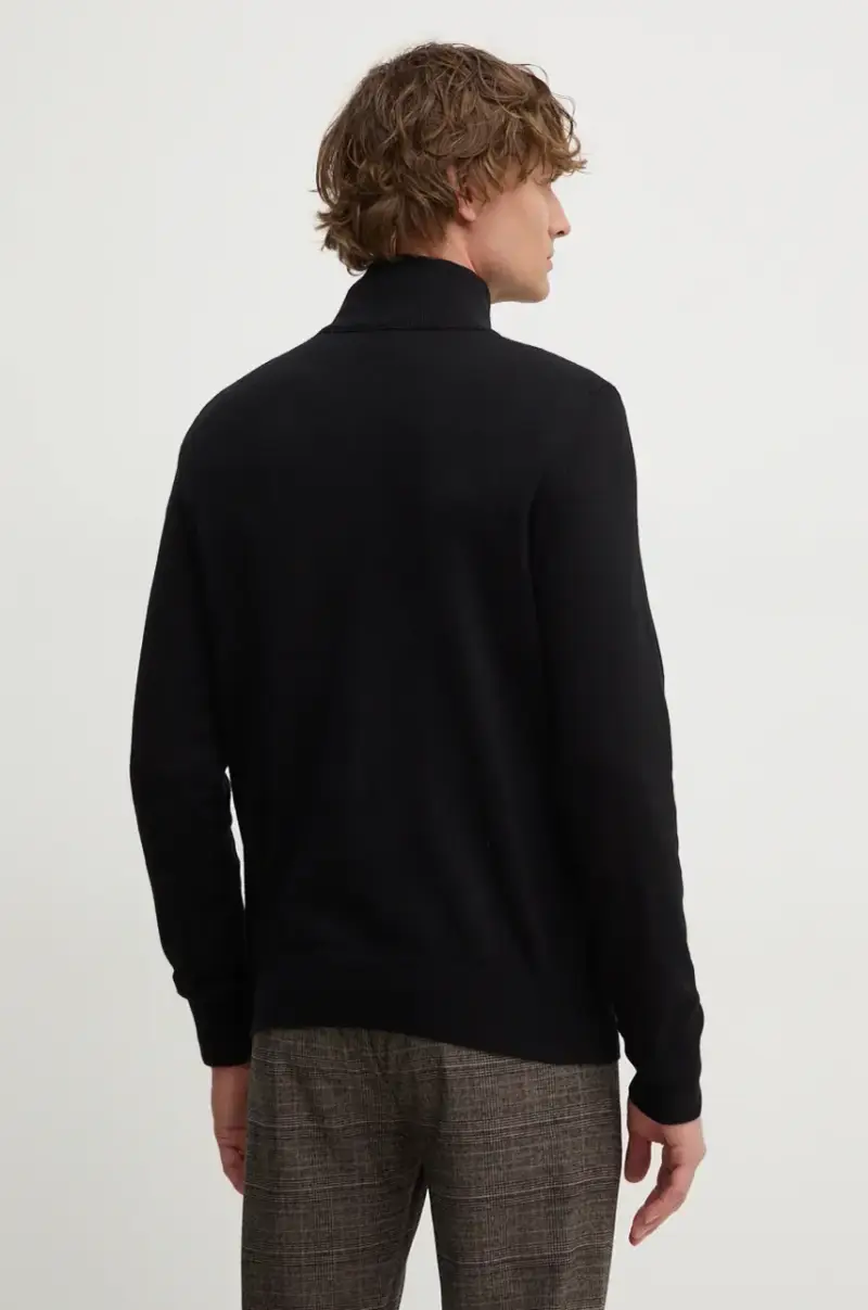 maglione in misto lana uomo colore nero 50527585 miniatura 3