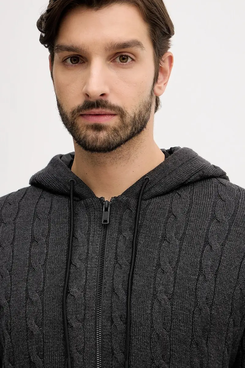 maglione Kudable uomo colore grigio 50548679 miniatura 4