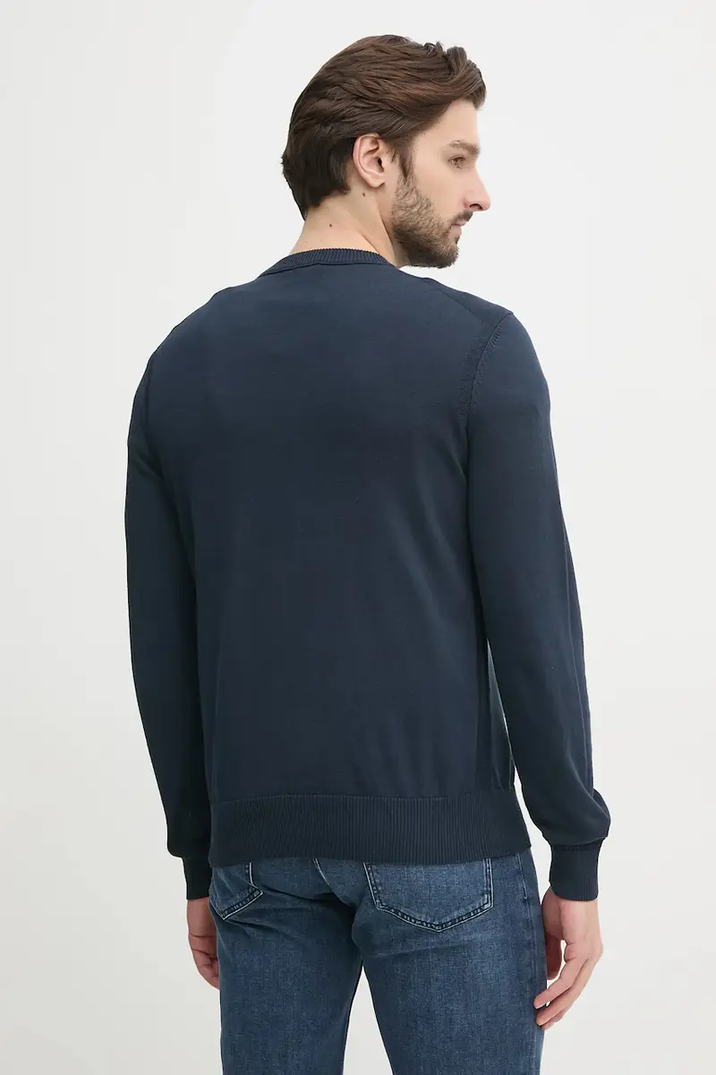 maglione uomo colore blu navy 50508766 miniatura 3