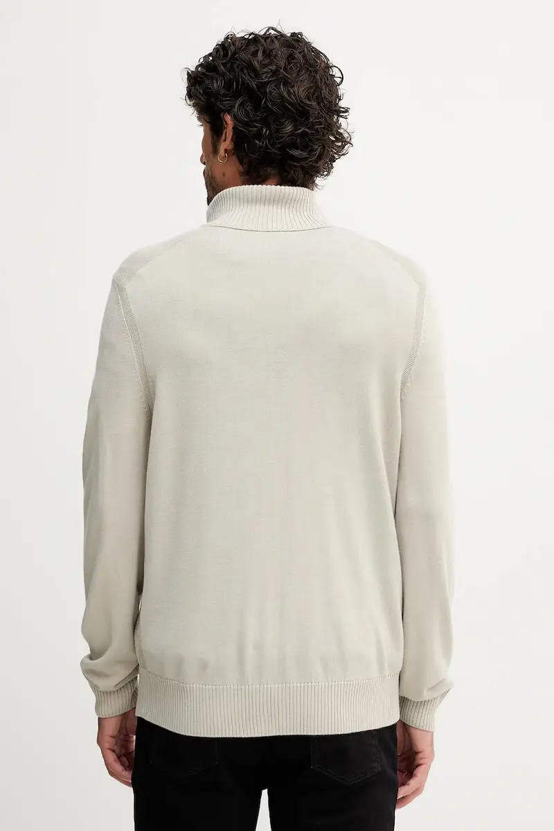 maglione uomo colore nero 50501750 Beige miniatura 3