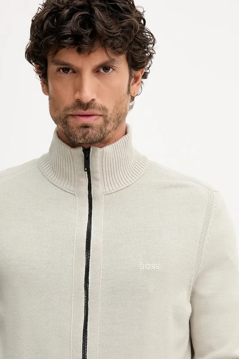 maglione uomo colore nero 50501750 Beige miniatura 4