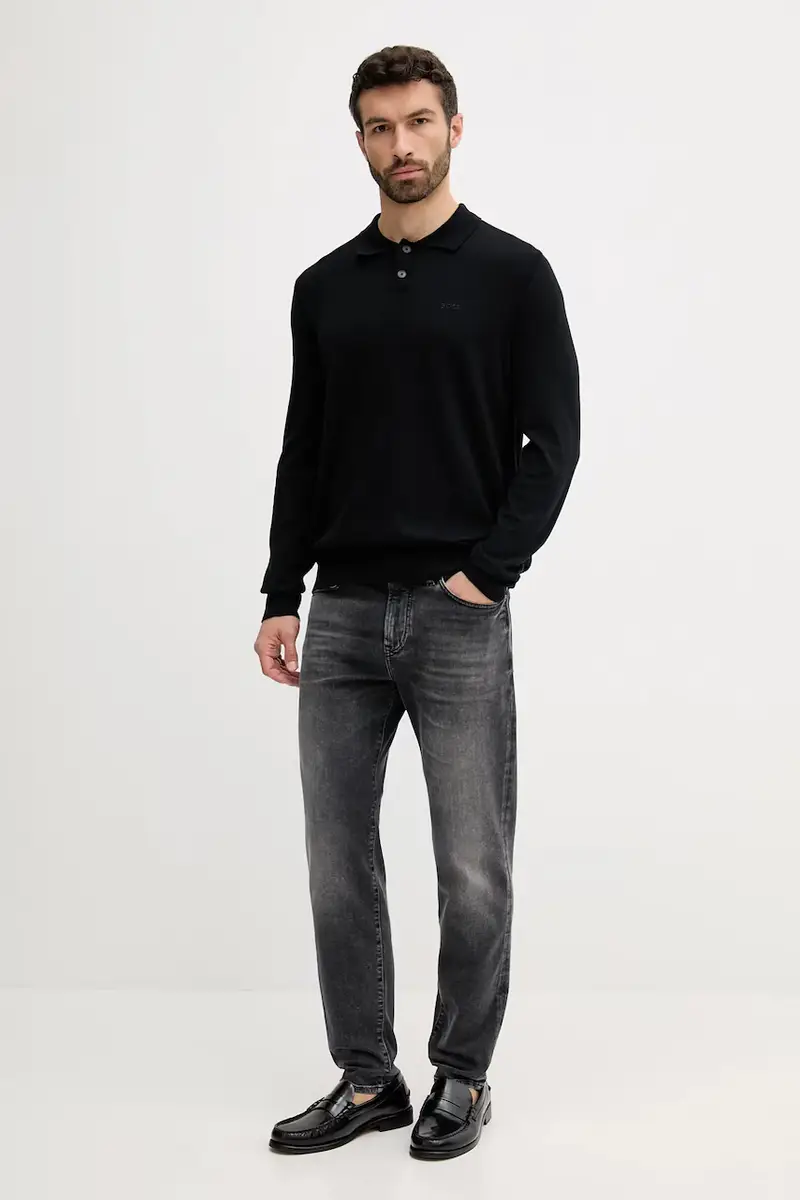 maglione uomo colore nero 50531553 miniatura 2