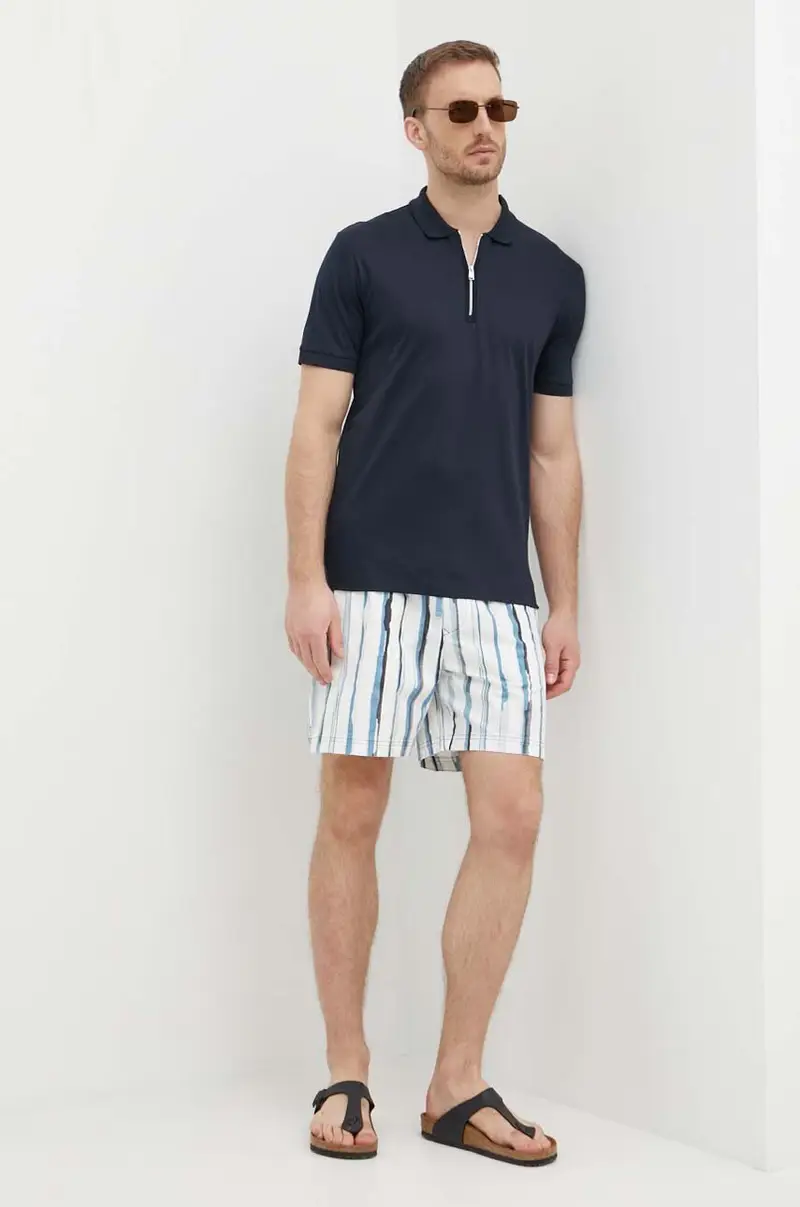 pantaloncini uomo colore bianco 50510865 miniatura 2