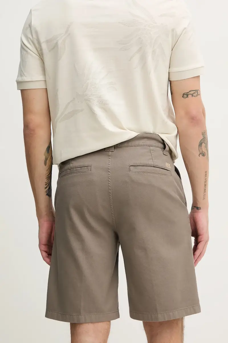 pantaloncini uomo colore marrone 50536864 miniatura 3