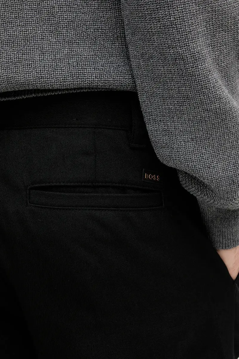 pantaloni con lana colore nero 50553971 miniatura 5