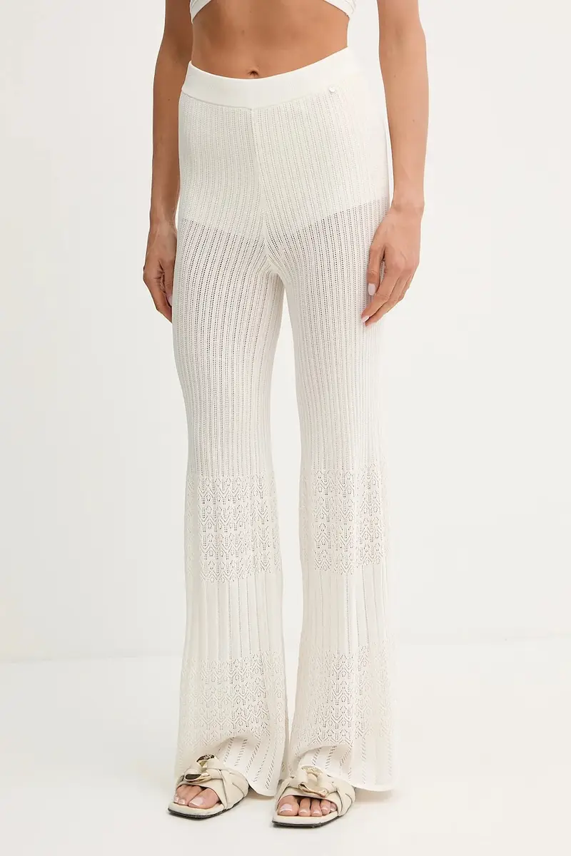 pantaloni donna colore beige 50535496