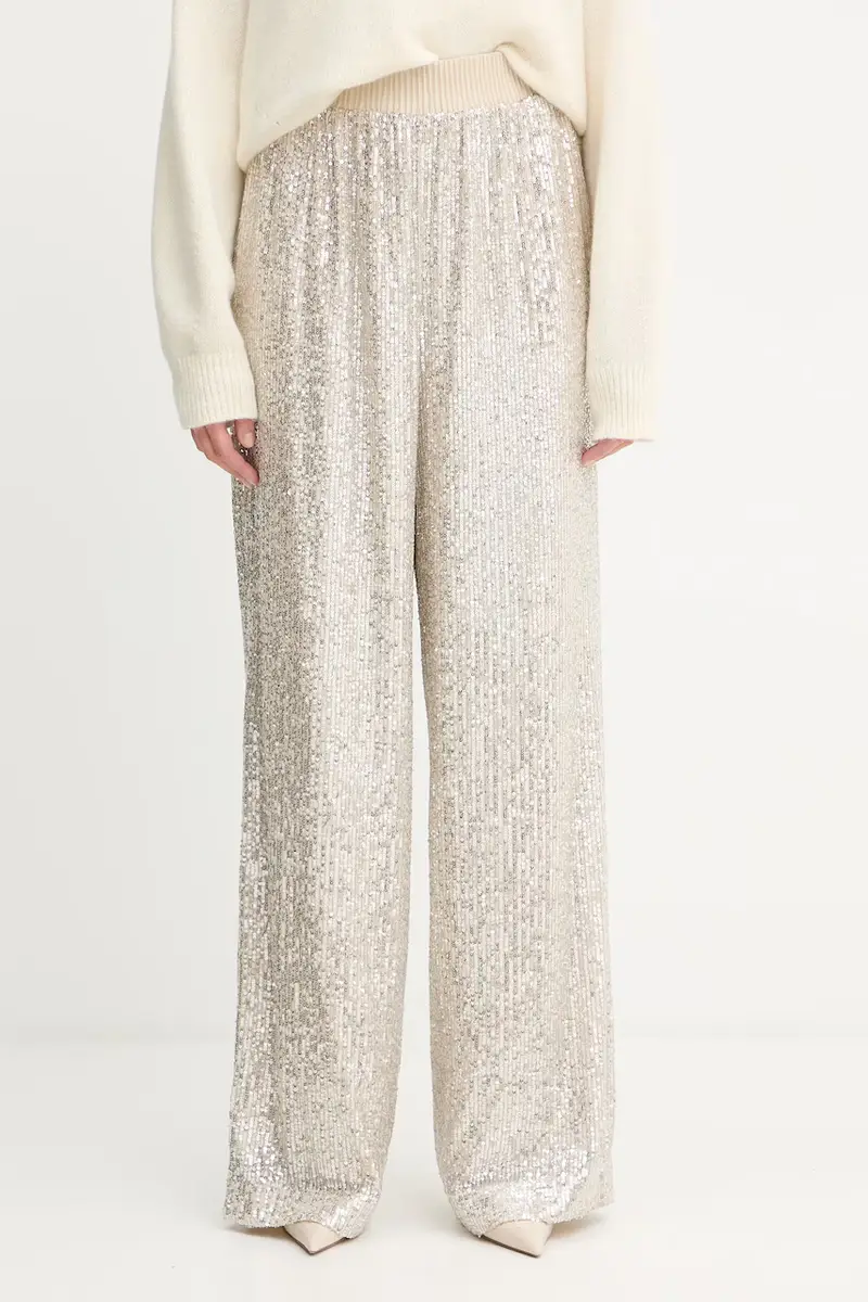 pantaloni donna colore beige 50548327