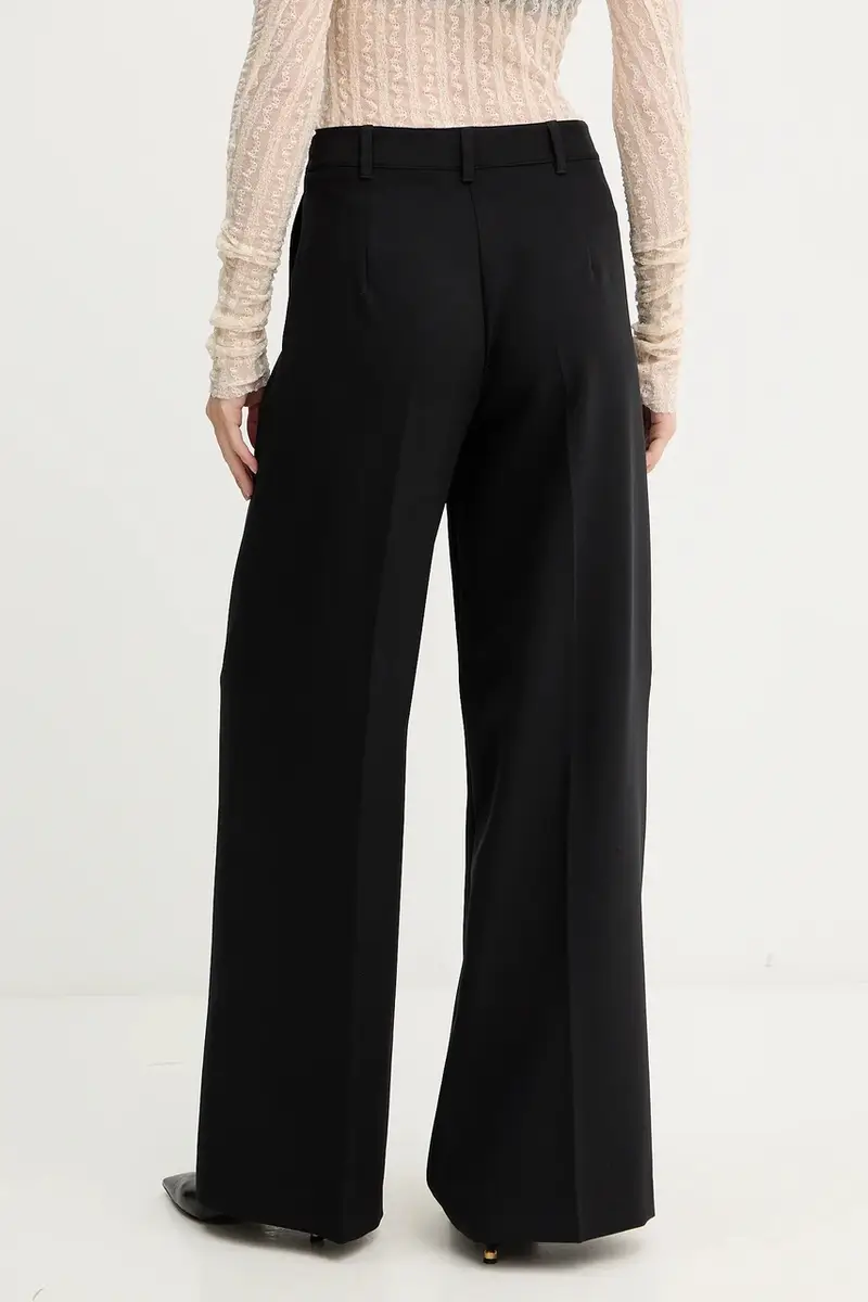 pantaloni donna colore grigio 50545580 Nero miniatura 3