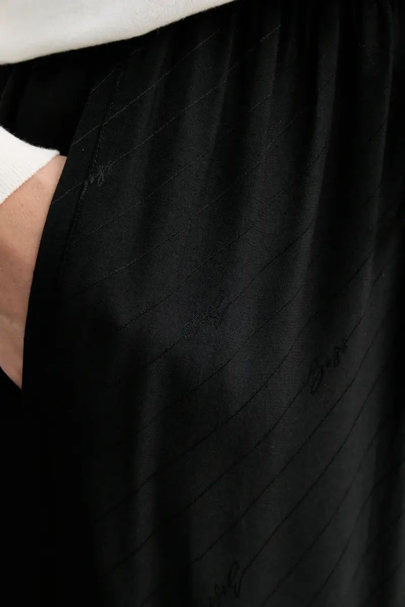 pantaloni donna colore nero 50544016 miniatura 4