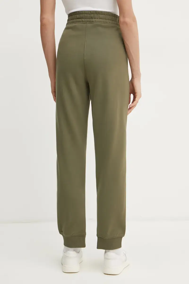 pantaloni tuta di cotone donna colore verde 50531813 miniatura 3