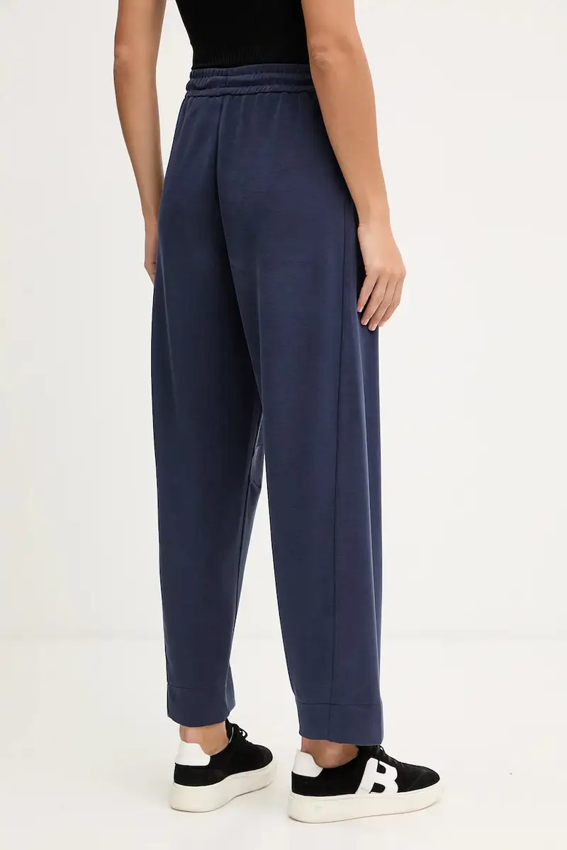 pantaloni tuta donna colore blu navy 50547800 miniatura 3