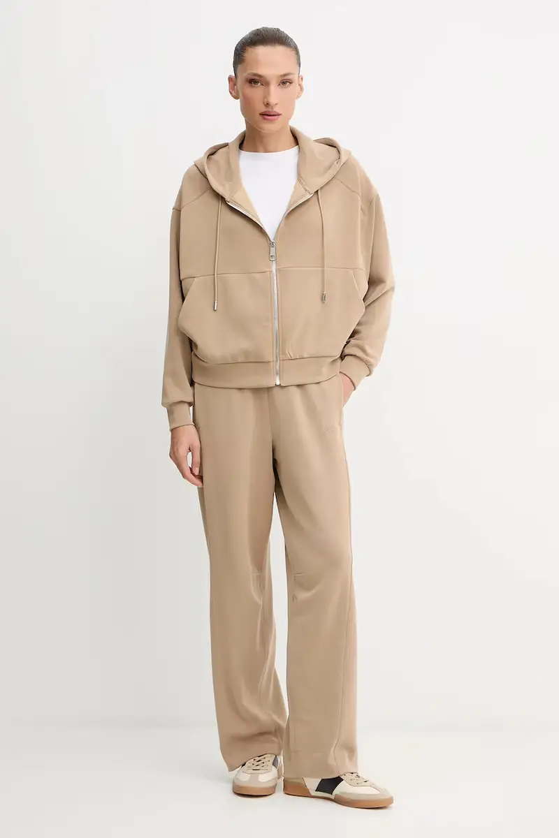 pantaloni tuta donna colore verde 50547800 miniatura 2