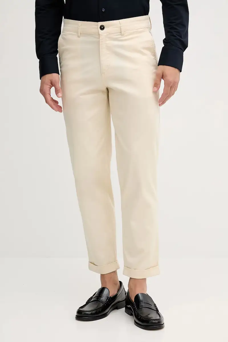 pantaloni uomo colore beige 50542902