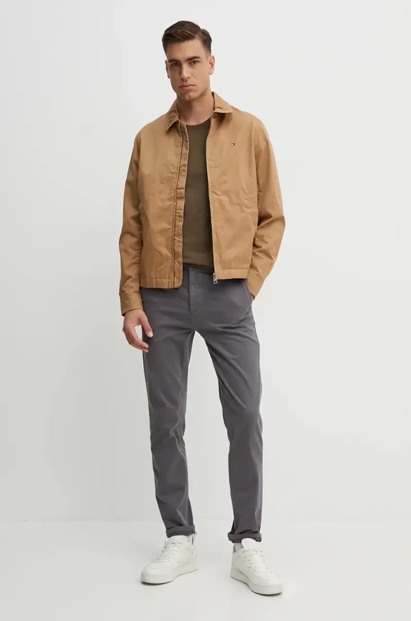 pantaloni uomo colore marrone 50510917 Grigio miniatura 2