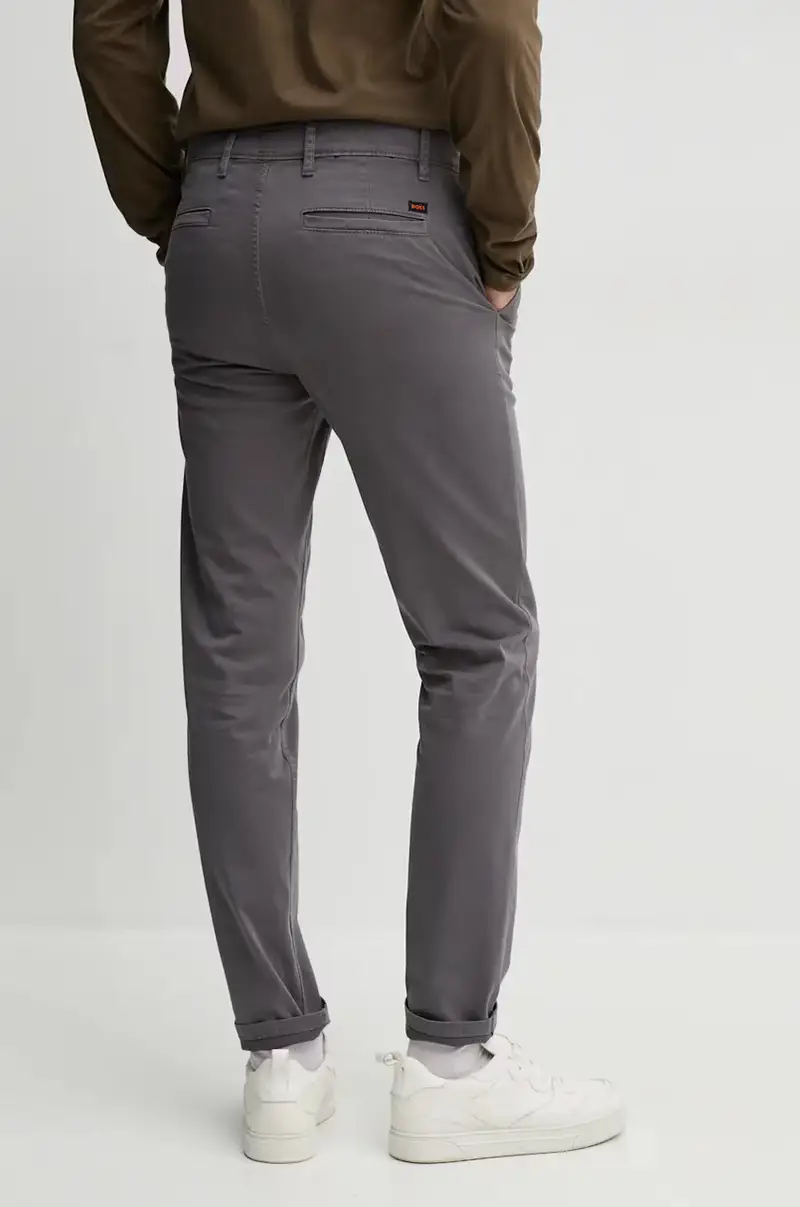 pantaloni uomo colore marrone 50510917 Grigio miniatura 3