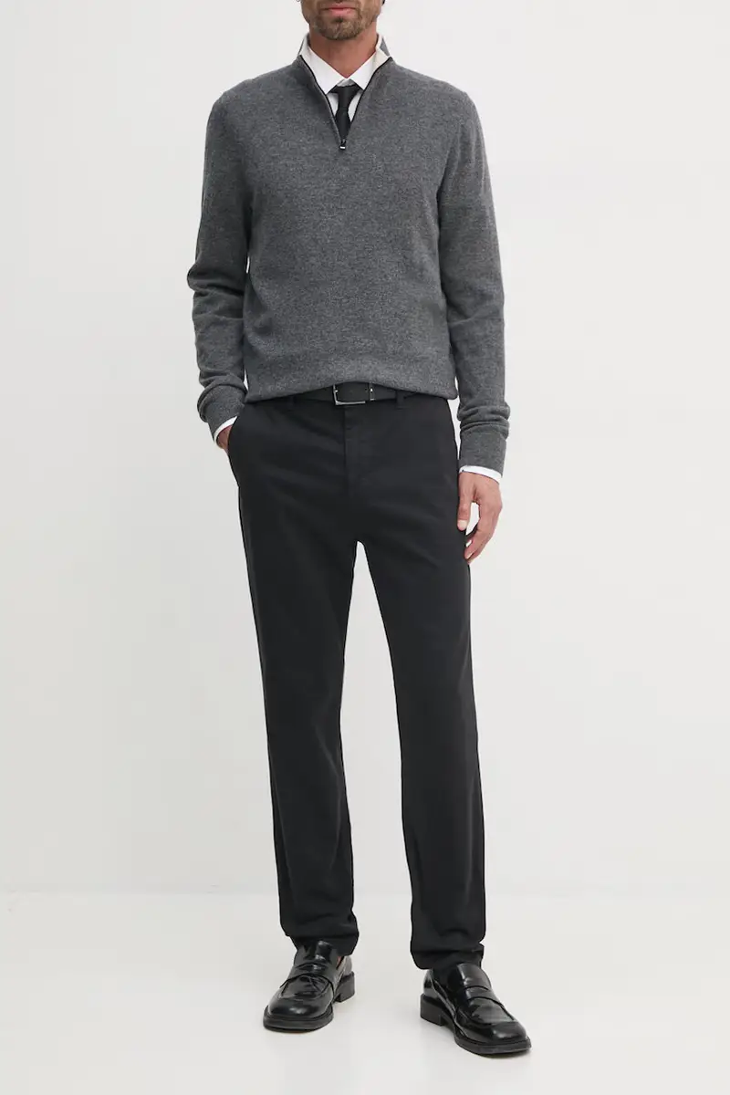 pantaloni uomo colore marrone 50510917 Nero