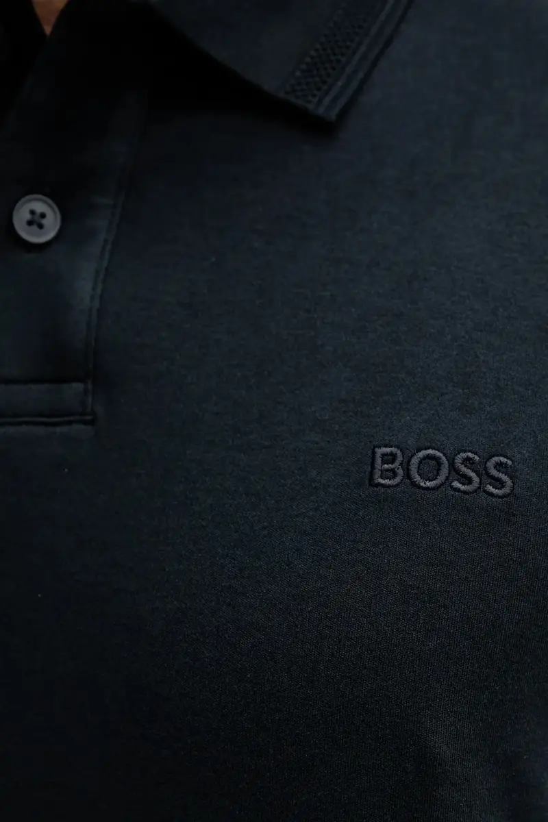 Boss Orange Polo Uomo Beige 3133457 miniatura 4