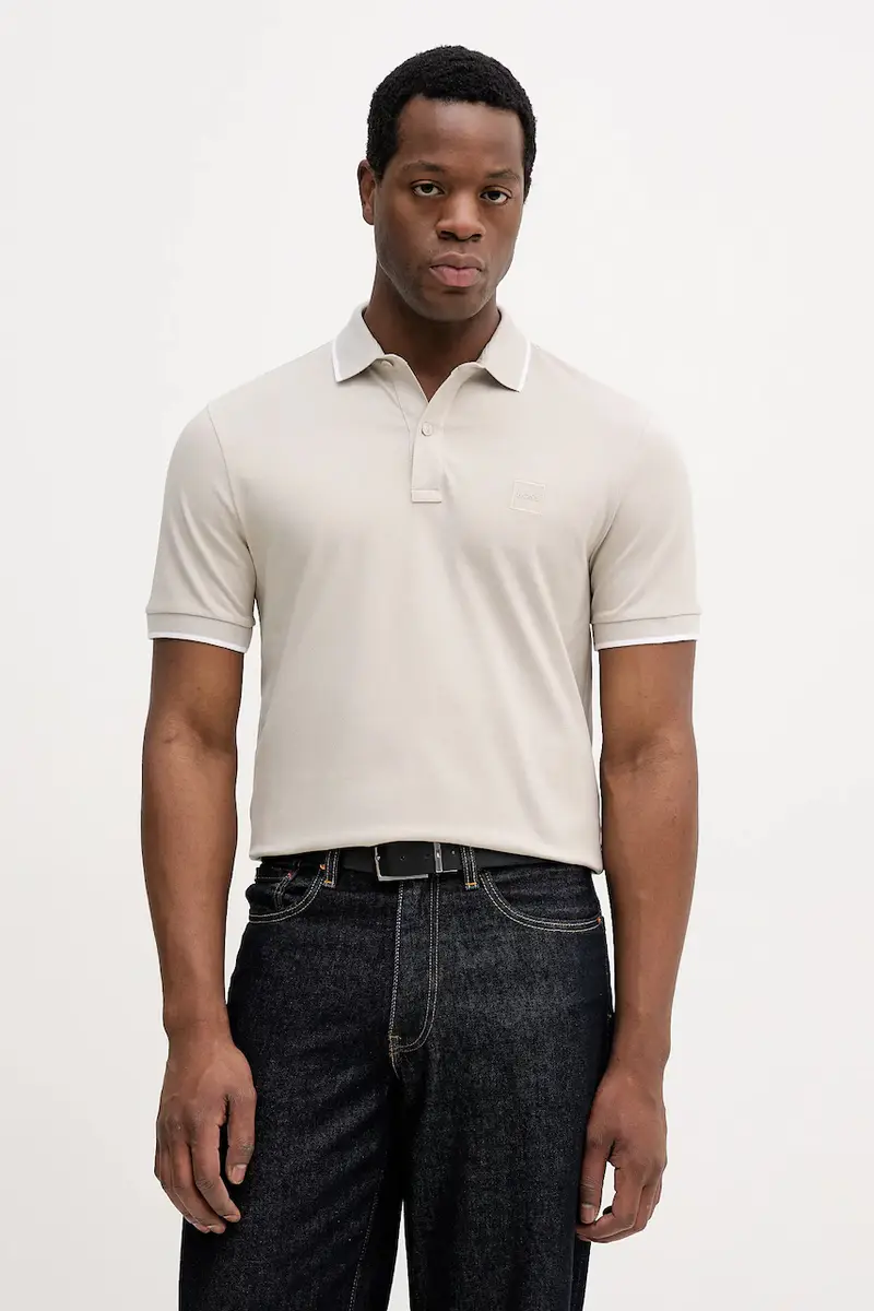 Boss Orange Polo Grigio 3981267