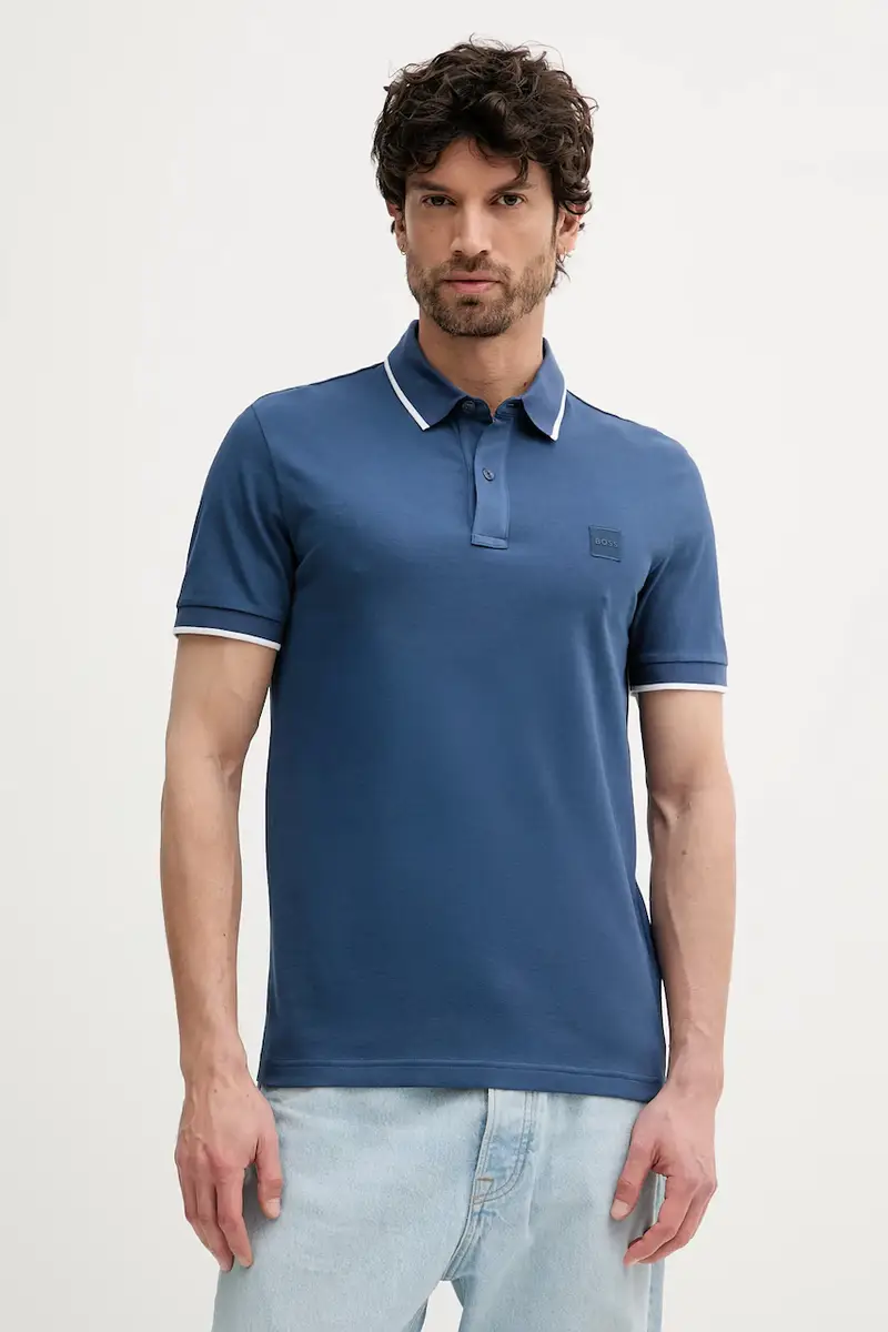 Boss Orange Polo Uomo Blu 3132141