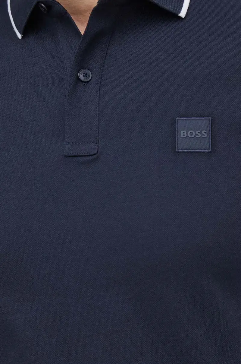 Boss Orange Polo Uomo Blu 3767460 miniatura 4