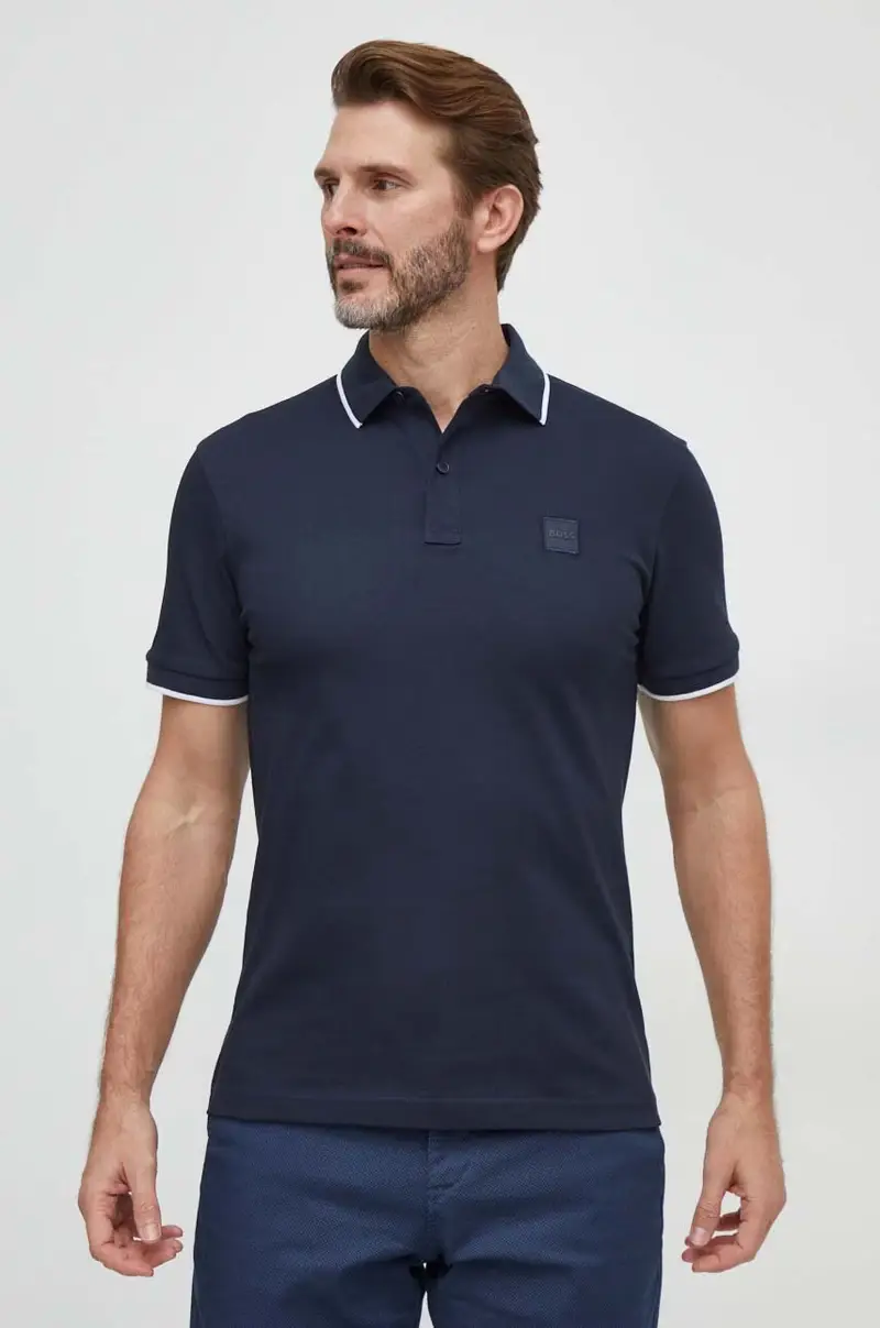 Boss Orange Polo Uomo Blu 3767460