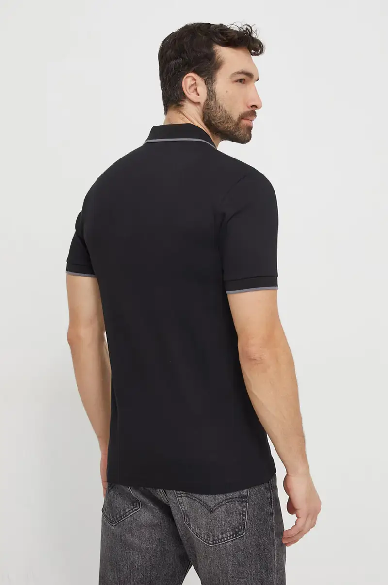 Boss Orange Polo Uomo Nero 3774956 miniatura 2