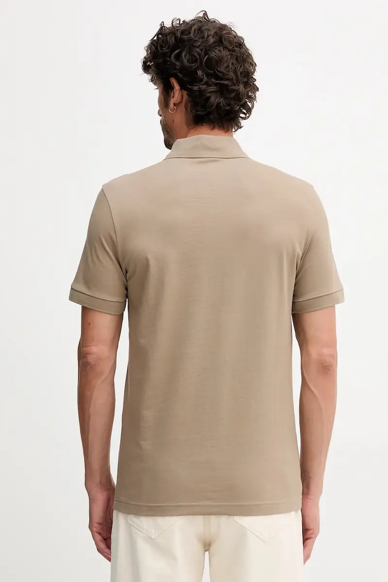Boss Orange Polo Uomo Beige 3568761 miniatura 3
