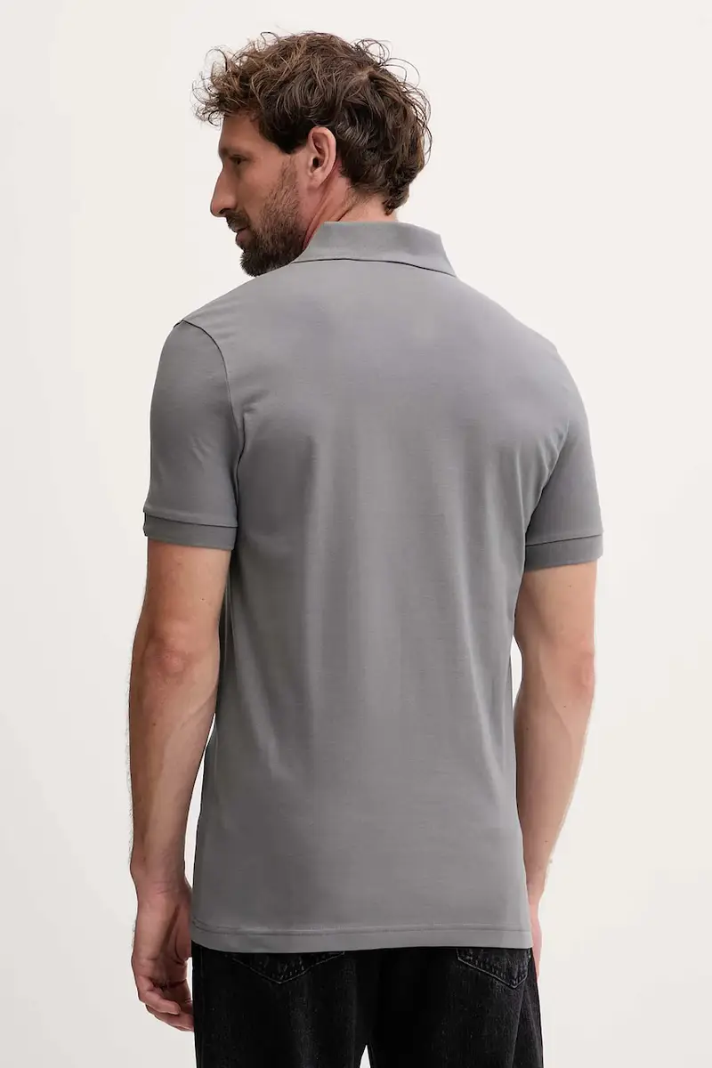 Boss Orange Polo Uomo Grigio 3608974 miniatura 3