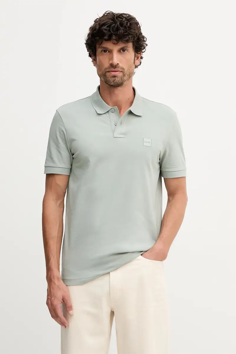 Boss Orange Polo Uomo Turchese 3667569