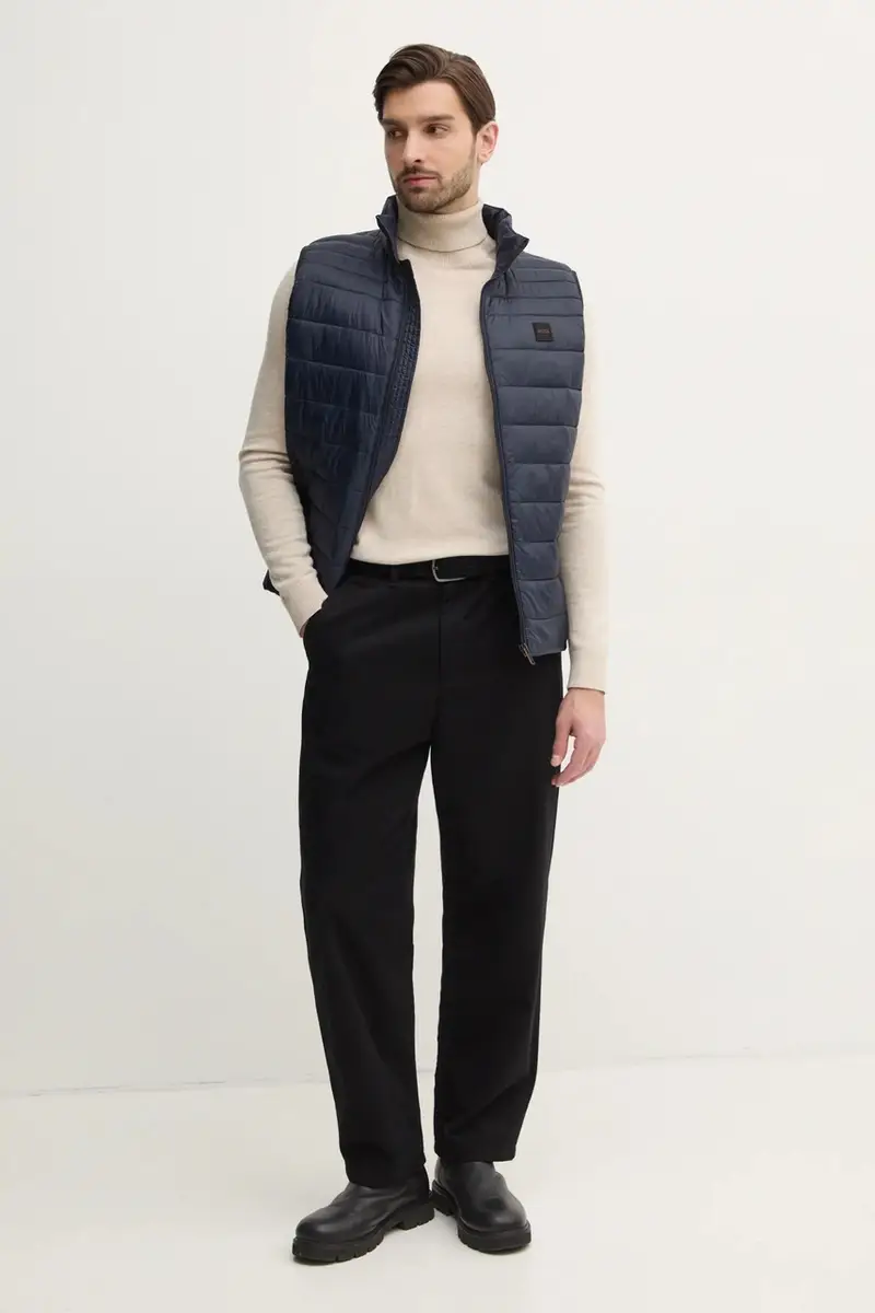 smanicato uomo colore blu navy 50530966 miniatura 2