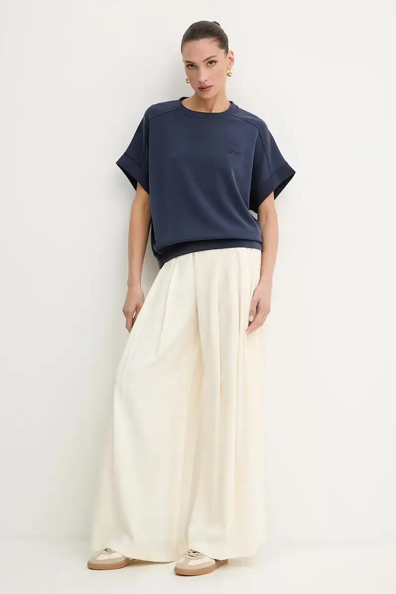 Boss Orange T-shirt Donna Blu 3133652 miniatura 2