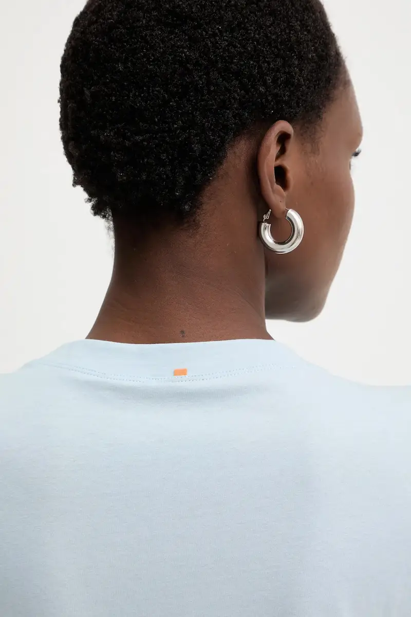 Boss Orange T-shirt Donna Blu 3766440 miniatura 5